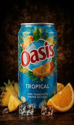 Oasis tropical - plat du restaurant italien LE 55 à Suresnes