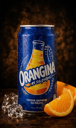 Orangina - plat du restaurant italien LE 55 à Suresnes