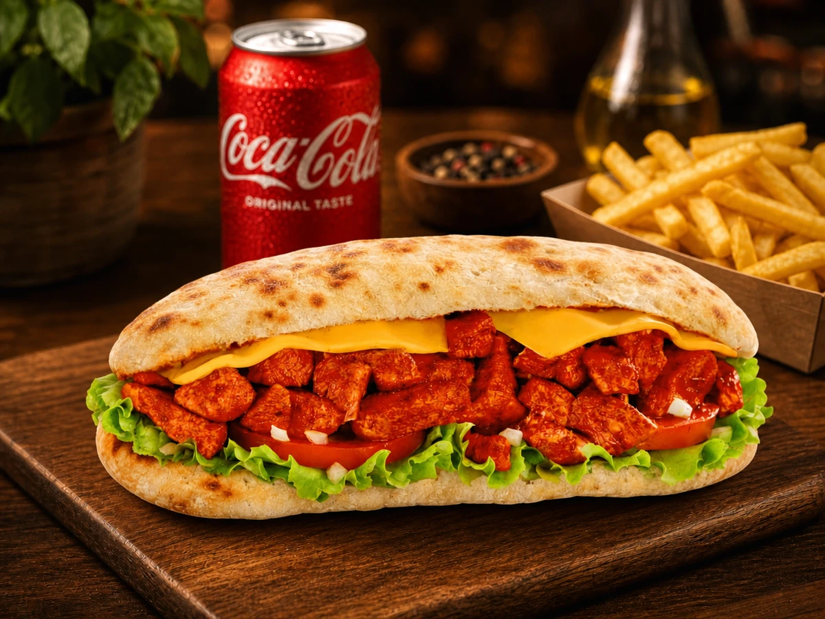 Tandoori - plat du restaurant italien LE 55 à Suresnes